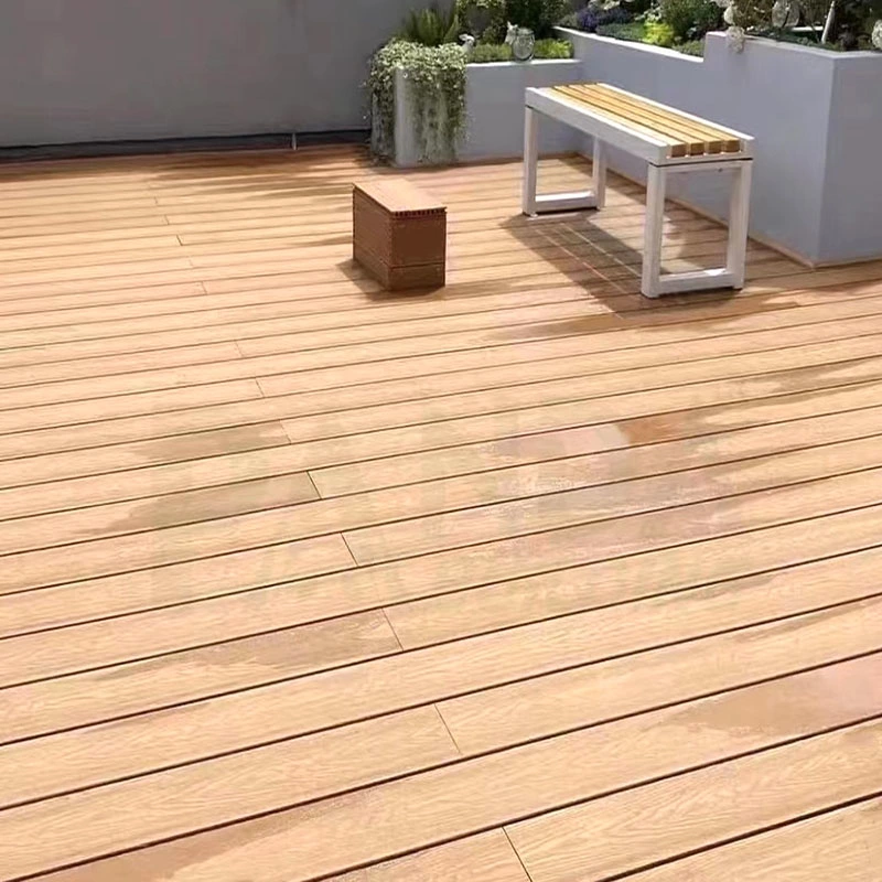 Outdoor Deck WPC Material Wood Plastic Composite Decking Board