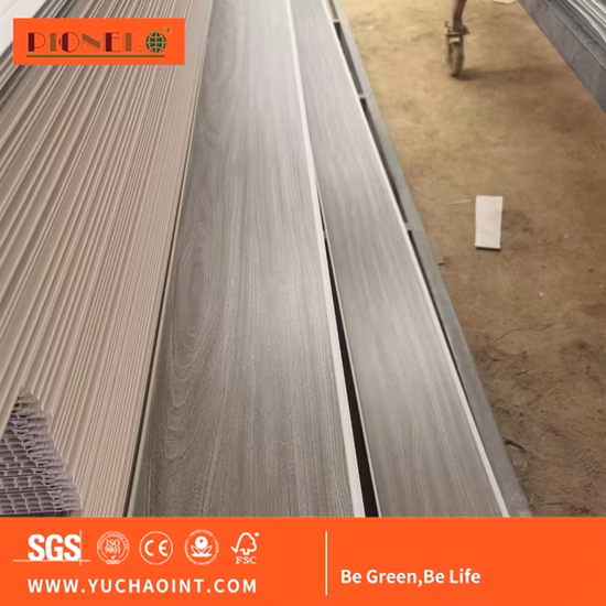 Heißer Verkauf, hohe Qualität, günstiger Preis, laminierte PVC-Folie, Holz, Kunststoff, WPC, Innenwand-Deckenpaneel, PVC-Decke